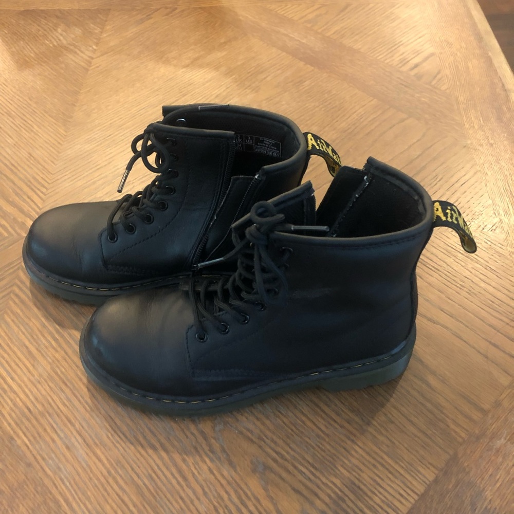 EUC barely worn Doc Martens size 3 kids/size 5 women.